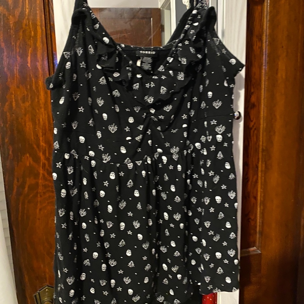 Skull pattern cami